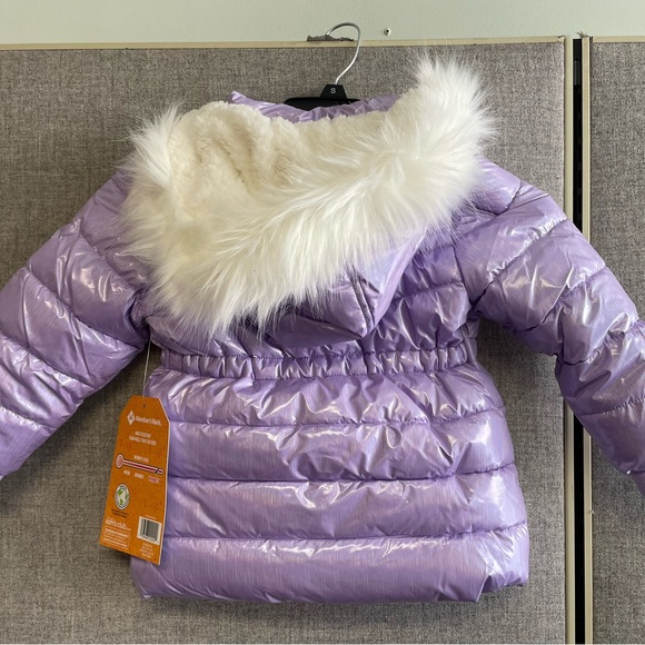 2t members mark iridescent purple puffer jacket - Picture 2 of 4